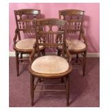 Victorian Style Parlor Chairs A