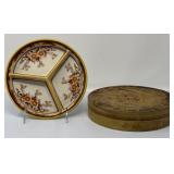 Handpainted Japanese Divided Plate