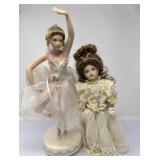 Porcelain Ballerina Musical Doll