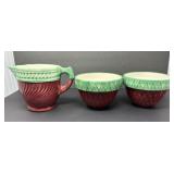 Fioriware Pitcher and Bowl