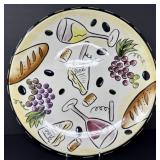 Clay Art Buon Vino Serving Platter