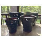 Glazed Pottery Planters