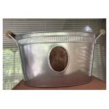Galvanized Metal Beverage Cooler