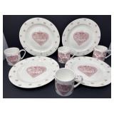 Queens Made With Love England Dinnerware