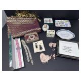 Ladies Fashion Jewelry and Trinket Dishes