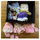 Handmade Crocheted Bassinet/ Purse