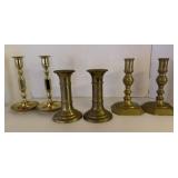 Baldwin Brass and Other Brass Candle Holders