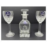 Edinburgh Crystal Mini Decanter and Cordial