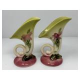 Hull Pottery Wildflower Cornucopia Vases