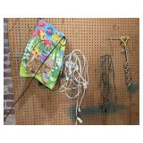 Weedeater, Blower, tools, extension cords and more