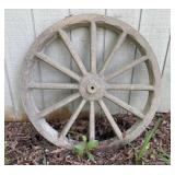 Concrete Wagon Wheel