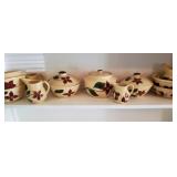 Watt Pottery Bowls and Pitchers