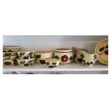 Watt Pottery Apple Bowls