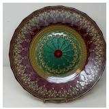 Vintage Turkish Decorative Glass Bowl