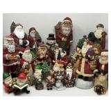 Collection of Christmas Santaï¿½s and Harvest Angels