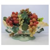 Hull Pottery Vase with Faux Fruit