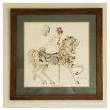 Cornelius, Shirley T. Victorian Carousel Signed
