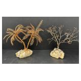 Wire Tree Sculptures