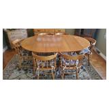 Maple Dining Table Set