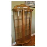 Oak Curio Cabinet