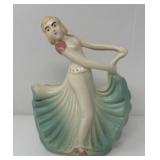 Hull Pottery Dancing Lady Planter