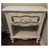French Provincial Bedside Table
