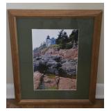 Light House Photograph, Signed