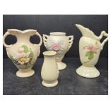 Hull Pottery Vases and Pitcher E