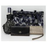 Coach Purse, Umbrella and Wallets