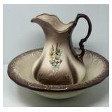 Pitcher and Wash Basin