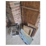 Original Artwork, Metal Stands, Frames