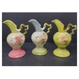 Hull Pottery Woodland Small Ewers