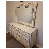 French Provincial Dresser with Mirror