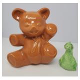 Hull Pottery Commemorative Bank and Dragon