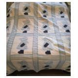 Vintage Handmade Bonnet Girl Quilt