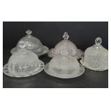 Glass Butter Dishes B