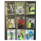 Tiger Woods 9 Card Lot