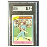 1980 Topps Pete Rose #4 Highlights SGC 5.5 EX+