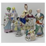 English, USA, Japan Figurines