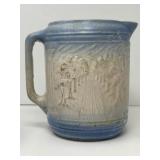 McCoy Salt Glaze, Redware Pitchers, Creamer