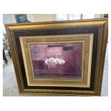 Large Framed Contemporary Print of Orchards