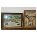 Pair of Original Works by R. Leibensperger