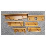 Assorted Pine Shelving