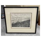 1988 Betty Klimek "Appalachia View" Art