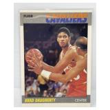 1987 Fleer Brad Daugherty Rookie Card #25