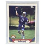 1993 Topps Drew Bledsoe Rookie Card #130