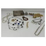 Assortment of Costume Jewelry/ Trinket Boxes
