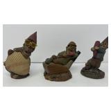 Tom Clark Resin Gnome Figures