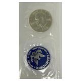 1972 Uncirculated 40% Eisenhower Dollar