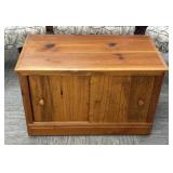 Wood Coffee Table with Storage